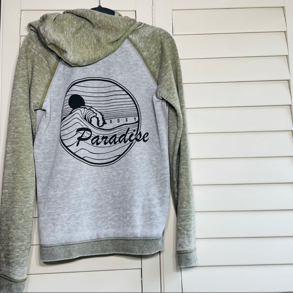 MAKE AN OFFER💚ROXY Paradise Hoodie🌴 - Picture 3 of 7